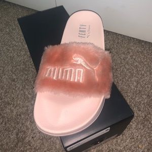 Fent x Puma slides